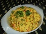 Mixed vegetable khichidi