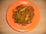 Potato capsicum curry