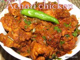 Achari chicken