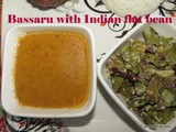 Bassaru with Indian flat beans i Chapparada avarekai bassaru recipe
