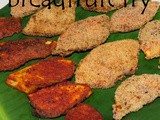 Breadfruit shallow fried fritters