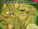 Chicken Kurma recipe