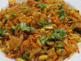 Peanut chaat i Congress-kadle churmuri i Spicy Indian peanuts