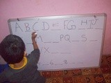 Kids Activity - Fill in the blank - Alphabets