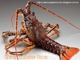 Paella de langosta - Spiny lobster rice valencia style