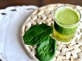 Spinach double feature: Juicy juice and a Pesto recipe