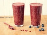 A simple breakfast smoothie