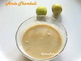 ( Amla ) Nellikai Thambuli ( Gooseberry ) Recipe
