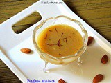 Badam Halwa - Almond Dessert Recipe