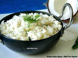 Broken Rice Upma / Akki Tari Uppittu Recipe