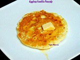 Eggless Vanilla Pancake Recipe
