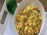 Raw Mango Rice / Mavinkai Chitranna Recipe
