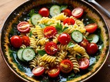 Recipe For Pasta Salad With Tomatoes and Cucumber​