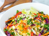 Spicy Noodle Salad with Peanut Dressing