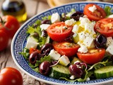 Vegetarian Greek Salad Recipe