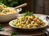 Vegetarian Macaroni Salad Recipe