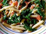 Penne with Mustard Greens