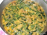 Methi Palak Gravy |  Methi Chaman | Fenugreek and Spinach Gravy