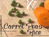 Carrot peas rice - easy rice recipes