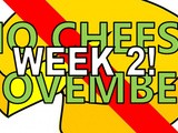 No cheese november: Update week 2