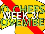 No cheese november: Update week 3