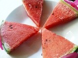 Watermeloenijs