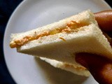 Hung Curd Sandwich / Dahi Sandwich