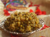 Paasi Payaru Sweet Sundal / Sweet Sundal / பாசிபயறு வெல்ல சுண்டல் - Navarathri Recipes