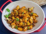 Air Fryer Aloo Gobi | Indian-Style Roasted Potatoes and Cauliflower
