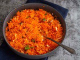 Carrot Coconut Salad | Carrot Kosambari