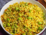 Edamame Masala Rice
