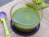 Green Chutney For Chaat | Mint and Cilantro Chutney