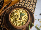 Healthy Oats Chivda | Nut-Free Rolled Oats Chivda