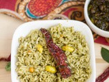 Karivepaku Pulihora | Curry Leaves Tamarind Rice