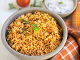 Tomato Rice | Thakkali Saadam