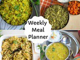 Weekly Meal Planner with Variety Rice Options