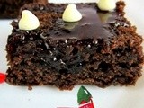 Chocolate brownie - vegan i christmas recipes