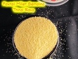 How to make foxtail millet flour & semolina at home i thinai maavu & rava i homemades i diy