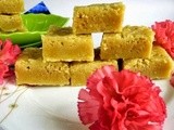 Mysore pak - porous texture i oil-ghee method mysore pak i diwali recipes