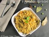 Vegetable biryani - open pot method