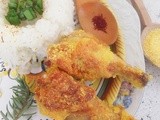 Hrskava piletina sa palentom i šafranom