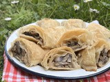 Posna pita sa šampinjonima i prazilukom
