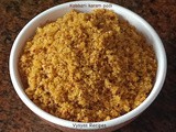 Andhra Kobbari Karam Podi - Kopparai Thengai Podi - Dry Coconut Karam Podi