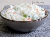 Curd Rice Recipe  - Daddojanam  - With step Wise Pictures - Mosaranna