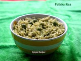 Pudina Rice - Mint Pulao - Pudina Pulao