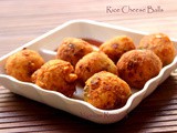 Rice Cheese Balls - Cheese Balls from left Over Rice