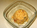 Tomato Rice - Simple Tomato Rice  Recipe - Thakkali sadam -Tomato Annam