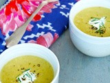 Asparrgus soup - Σούπα σπαράγγια