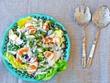 Orange arugula salad - Σαλάτα με πορτοκάλι και ρόκα