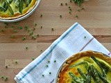 Tart with green beans and leeks - Tάρτα με φασολάκια και πράσσα